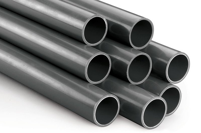 PVC Rohr Grau